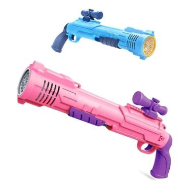 Imagem de Máquina Sopro Automática Bolha De Sabão  - brinquedobolha, Rosa