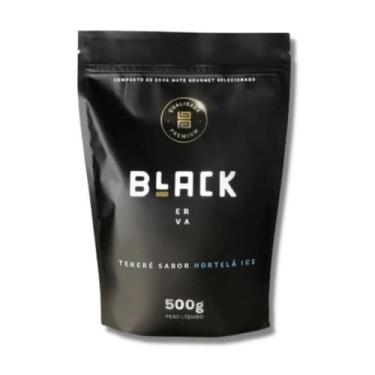 Imagem de Erva Mate Tereré Black Erva Sabor Hortelã Ice 500g