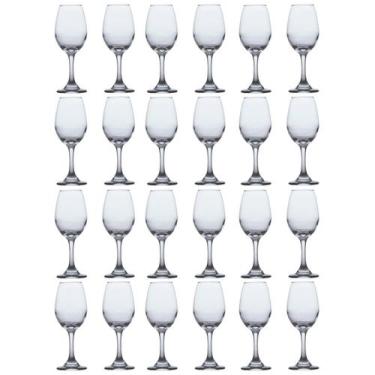 Imagem de Jogo de Taças de Vidro Água E Vinho 365ml Luxo - 24 UN - CRISTAR