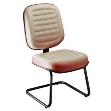 Imagem de Cadeira Diretor para Escritório Linha Blenda Bege - Design Office Móve