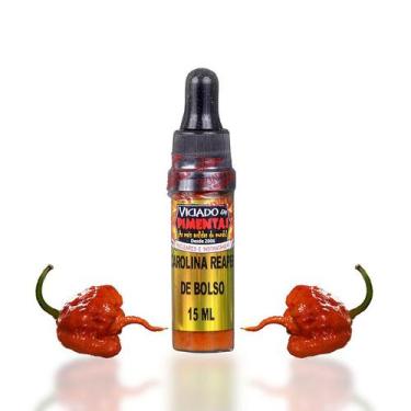 Imagem de Molho De Pimenta Carolina Reaper Original Sem Glúten 15 Ml - VICIADO E