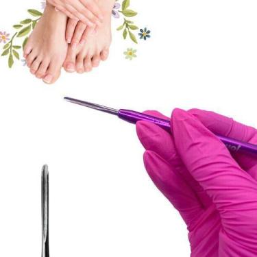 Imagem de Bisturi Goiva 207 Remoção De Unha Encravada Podologia Roxo - Jon Indús