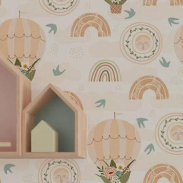 Imagem de Papel de Parede Adesivo Arco Íris N019014 0,58x3M - Adesivo BR