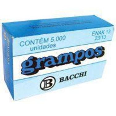 Imagem de Grampo Para Grampeador 23/13 Galvanizado 5000 Grampos (7897849622158) 