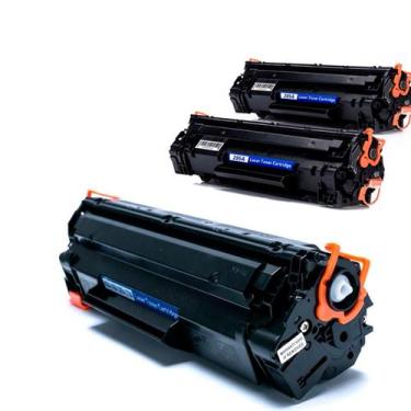 Imagem de KIT 3 Toner Compatível CE285A CB435A CB436A UNIVERSAL 85A  P1005 P1505