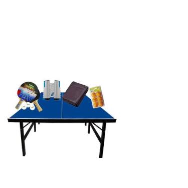 Imagem de MESA PING PONG OFICIAL MDP 15mm Klopf 1001 + Kit 5055 + Kit 5076 + Red