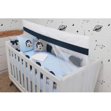 Imagem de Kit de Berço Amiguinhos 08 Peças - Bebê Pelúcias e Enxovais, Aviador