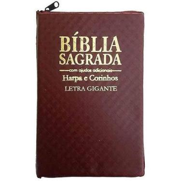 Imagem de Bíblia Sagrada - Possui LETRAS GIGANTES - Harpa Cristã - Tamanho Grand