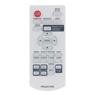 Imagem de Controle remoto de substituição N2QAYA000116 adequado para projetor Panasonic PT-LB332 PT-LB360 PT-LC55U PT-LC56U PT-LC75U PT-LC76U PT-LW312 PT-LW362 PT-LW362E PT-LW362U PT-LW362U 73 PT-BR LW373E
