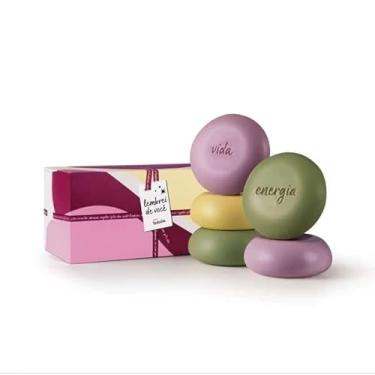 Imagem de Presente Natura Natal Tododia, Sabonetes em Barra Sortidos, 5 Unidades de 90g