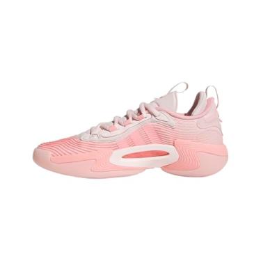 Imagem de adidas Tênis feminino Exhibit Select Mid Trainers-Legacy, Rosa arenoso/semi rosa cintilante/semi rosa faísca, 34