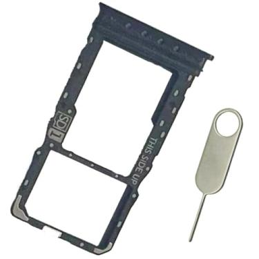 Imagem de PHONSUN Suporte de substituição para cartão SIM único SD para Motorola Moto G 5G 2023 XT2313 - Tinta azul