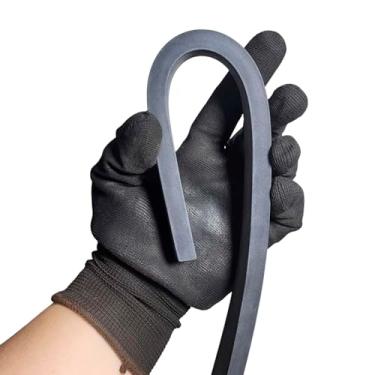 Imagem de 10 Metros de Borracha Perfil Esponjoso 20x10mm SBR Macio Vedação Borrachas Londrina