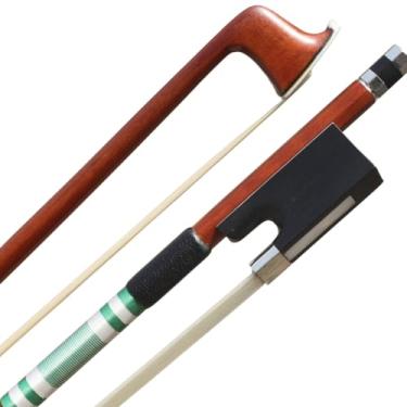 Imagem de ARCRAW Arco de violino 4/4 tamanho completo Brasil IPE madeira modelo francês clássico arco redondo para violinistas violinistas professor estudante profissional