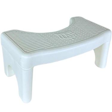 Imagem de Apoio de Pés Banquinho de Cócoras Vaso Sanitário Infantil Adulto Caste