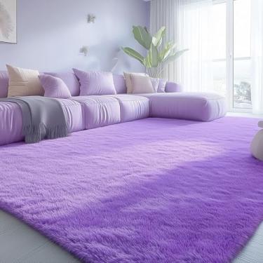 Imagem de OLANLY Tapetes de área para sala de estar, 20 x 3 metros, tapetes para quarto – Lavável na máquina, tapete felpudo macio e fofo para meninas e meninos, dormitórios, quartos de berçário, decoração de