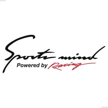 Imagem de Adesivo Sport Mind Racing Preto Capo Universal Sportinox