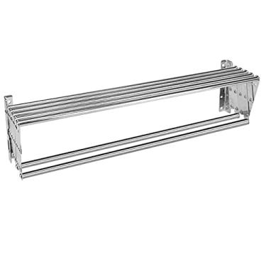 Imagem de Suporte retrátil de parede dobrável para secador de roupas, radiador, toalha, suporte para secador, trilho, lavanderia, suporte para secar ao ar livre, o novo