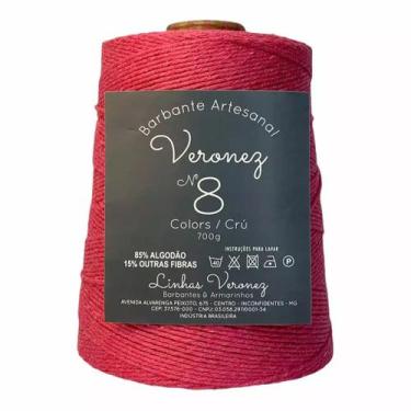 Imagem de Barbante Artesanal Veronez do Nº6 a Nº 8 700g - Linhas e Fios Veronez,