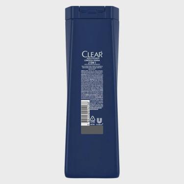 Imagem de Shampoo Anticaspa Clear Men Limpeza Diária 2 Em 1 - 400ml