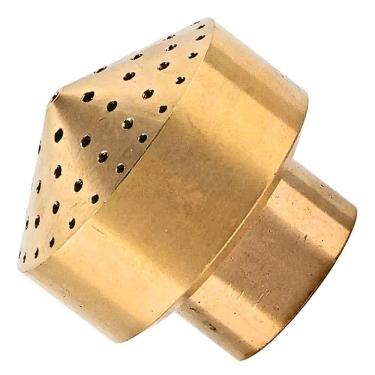 Imagem de Bico Para Fontes Chafarizes E Lagos Efeito Chuva Com Entrada Rosca De 3/4"