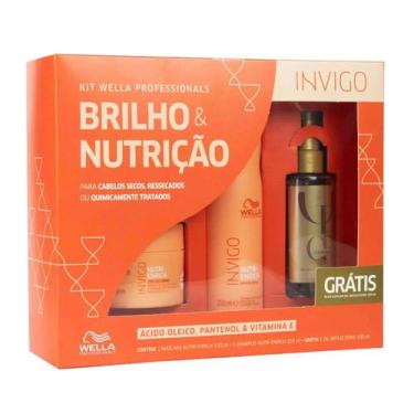 Imagem de Kit Wella Brilho e Nutrição (3 Produtos) - Wella Professionals