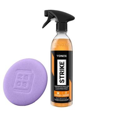 Imagem de Kit Automotivo Limpeza Removedor Strike Vonixx Tira Piche E Cola 500ml