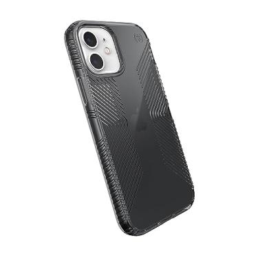 Imagem de Speck Produtos Presidio Perfect-Clear Grip Capa para iPhone 12, iPhone 12 Pro, Obsidiana/Obsidiana