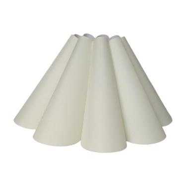 Imagem de Ioensy PETAL em forma de abajur com lâmpada de lâmpada de lâmpada de casas de casa decors home decors tampa da luminária de mesa para pendurar luminária de, Bottom Dia 40cm