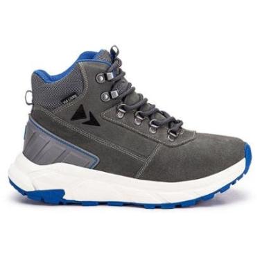 Imagem de Bota Masculina Couro Legítimo Coturno Eva Extra leve Macio Original Trilha-Masculino