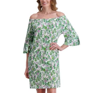 Imagem de Stella Parker Roupa feminina de verão casual para viagem, vestido de verão para resort, saída de praia, vestido de férias, Flamingo rosa, P