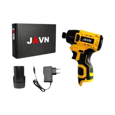 Imagem de Mini Chave De Fenda Elétrica Sem Fio 16V JAVN 160N.m Impact Driver Fer