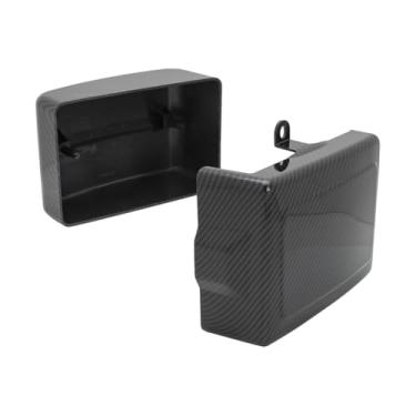 Imagem de FENGREN Capas De Carenagem Bateria Esquerda E Direita Para Motocicleta, Painel Lateral, Tampa Do Tanque Óleo Harley Dyna Fat Bob 2008-2011, Street 2006-2011, Super Glide 2004-2010, Low Rider Wide 20