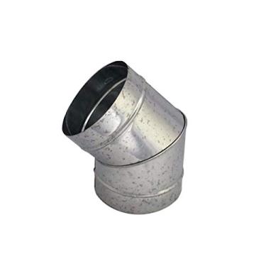 Imagem de Curva galvanizada 45° para duto de 250 mm de diâmetro