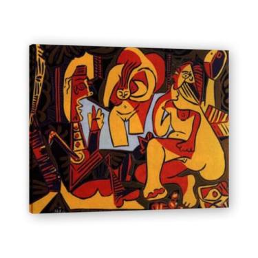 Imagem de Murais The Luncheon On The Grass Diego Rivera – Arte de realismo socialista mexicano, muralista do século 483, coleção clássica do museu de Nova York para decoração de casa 60 x 72 cm