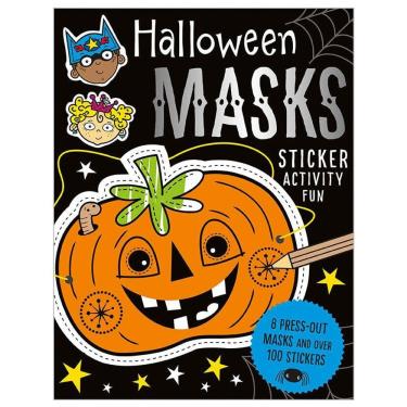 Imagem de Halloween Masks Sticker - Activity Fun With Press-Out Masks, Activities And Stickers