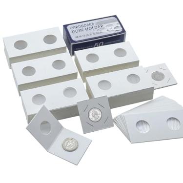 Imagem de Xxmbbjy 250 Peças De 2" X Porta-Moedas Papelão Mylar Para Colecionadores, Suprimentos Coleção, 25 Mm