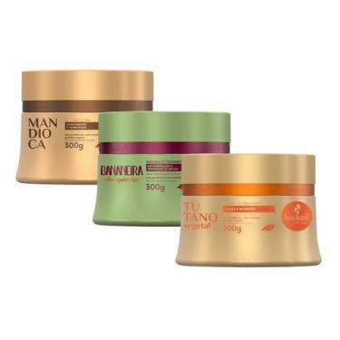 Imagem de Kit Cronograma Capilar para Cabelos Quimicamente Tratados Hidratação, 