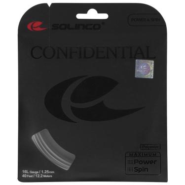 Imagem de Corda Solinco Confidential 16L 1.25mm Chumbo - Set Individual