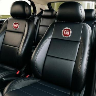Imagem de Capa De Banco Couro Automotivo Fiat Argo Cronos Strada Mobi - TK