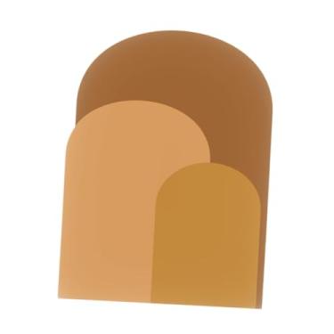 Imagem de Bothyi Adesivo de parede em arco PVC Papel de parede moderno Cabeceira de porta Quarto infantil Berçário Casa Adesivo de e descascável Decoração de arte, Laranja