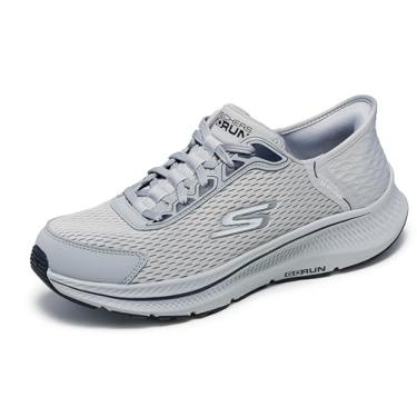 Imagem de Skechers Tênis masculino Hands Free Slip-ins Go Run Consistent 2.0 Empowered, Cinza claro, 46