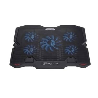 Imagem de Suporte Para Notebook Keytime CoolStand 5 Ajustável C/ 5 Fans Preto - KYT00021