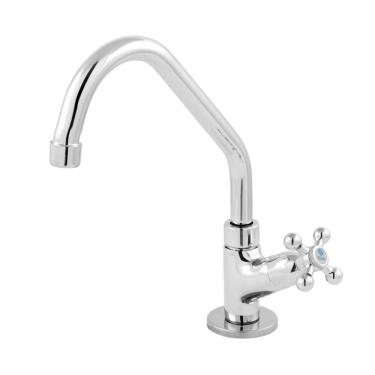 Imagem de Torneira Cozinha Inovatte B. Alta 1/4 Volta Cromada 025782