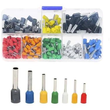 Imagem de Kit Terminal Conector Tubular Ilhós 1,5/2,5/4/6Mm 400Un - Exbom