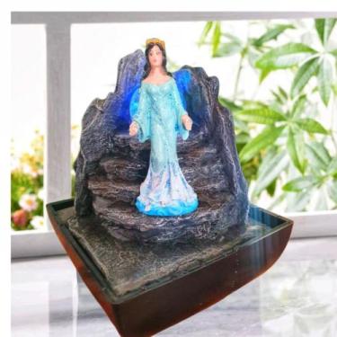 Imagem de Fonte De Água Decorativa Iemanjá Na Pedra Cascata - Althea Arte Decor