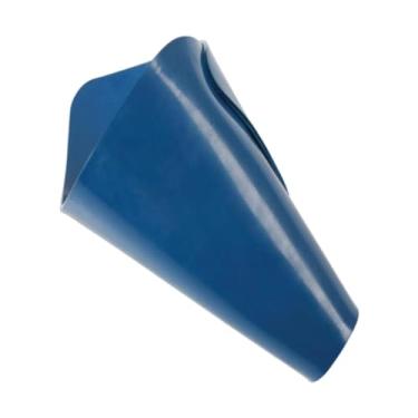 Imagem de FJMQHU Funil de óleo flexível reutilizado, ferramentas dobráveis ​​para troca de óleo para caminhões, motocicletas e a maioria dos carros, Azul