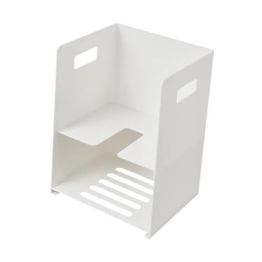 Imagem de WeiLaiKeQi Suporte para desentupidor de vaso sanitário Organizador de banheiro Resistente Versátil Economia de espaço À prova d'água Prateleira de canto