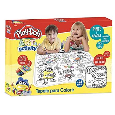 Imagem de Play Doh - Tapete para colorir com Giz de Cera