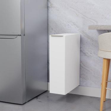 Imagem de Balcão Suspenso Porta Tempero 20cm sem Tampo Ipanema Cabecasa Madeiramadeira Branco